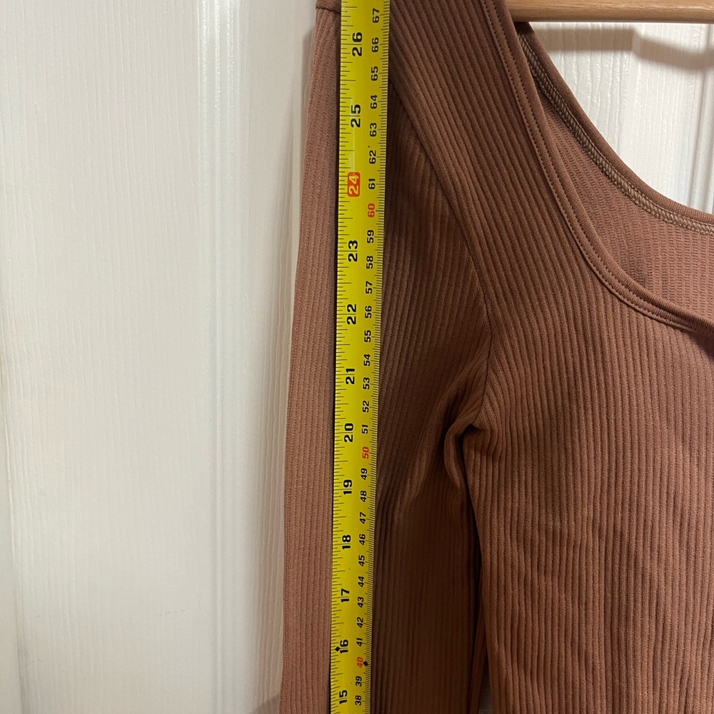 SO Caramel Ribbed Bodysuit - Picture 9 of 10